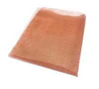 Filtro de alimentos de alambre trenzado de cobre, filtro de tela de blindaje de malla 10-200, tamiz, suministros de laboratorio, tamiz de cocina de gasa gruesa (80 malla, 15 x 15 cm, 10 unidades)