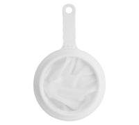 Filtro de alimentos,tamiz de nylon fino con mango 200 malla tamiz cocina, para zumo, leche, leche de soja, café, 23,5 cm x 14,5 cm