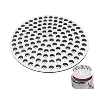 Filtro de almohadilla espresso - 58mm Pantalla metálica de doble capa | Acero inoxidable reutilizable | Disco Distribución Agua Portafiltro | Extracción Uniforme Máquina Café Hogar Comercial