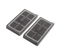 Filtro de alta eficiencia para robot limpiador MOVA Z60 Ultra, accesorio reutilizable para atrapar partículas, color blanco (paquete de 2)