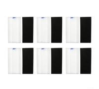 Filtro de alta eficiencia para Xiaomi para mijia E5 Robot Aspirador C108 - Pantalla de malla lavable para limpieza profunda - Paquete de 8 (6PCS)