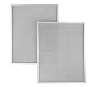 Filtro de aluminio para campana extractora de 288 x 362 mm, paquete de 2 compatibles con 103793 para Robinhood Alto 600 RA6WH Chef A1260 A1290 RF2A60 RF2A90 para Fisher & PAYKEL RH601