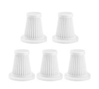 Filtro De Aspiradora De Coche De 5 Uds, Colector De Polvo De Mano Inalámbrico Lavable, Cartucho De Filtro De Aire, Aplicabilidad Repetible Interior