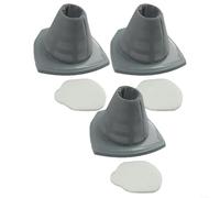 Filtro de aspiradora de repuesto para limpiadores Eureka NES215A, NES210, NES212, NES215, compatible con las piezas N0101 y N0102, atrapa el polvo fino y para un aire más limpio, esencial (paquete de