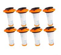 Filtro de aspiradora de repuesto ZR009014 para escoba -Rowenta para X-Force para aspiradora inalámbrica Flex 14.80/16.60/13.60/12.60 RH999A30WO RH9A46WO RH9AD1WO (paquete de 8)