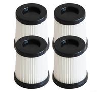 Filtro de aspiradora HEPA de repuesto, filtro de PET reutilizable lavable para aspiradora inalámbrica Kalado KCV01 para mejorar la calidad del aire, fácil instalación (paquete de 4)