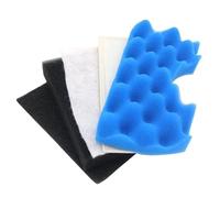 Filtro de aspiradora, juego de filtros de esponja de repuesto para Samsung DJ63-00669A, SC43 y SC47, 5 piezas, negro/blanco/azul