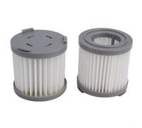 Filtro de aspiradora lavable y reutilizable compatible con John Lewis JL21EB JL14IW, piezas de repuesto para aspiradora inalámbrica, color negro y blanco, paquete de 2 a 4 (2 unidades)