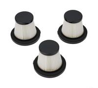 Filtro de aspiradora reutilizable y lavable compatible con aspiradora inalámbrica Morse For G10, diseñado para uso a largo plazo y fuerte succión (paquete de 3)