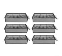 Filtro de aspiradora robot para Dreame para x50 Ultra Master L40s L50 Pro Ultra para mova V50, pantalla de polvo lavable 6/8/10 unidades (6 piezas)