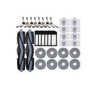 Filtro De Bolsa For Polvo For Fregona, Cubo De Basura Con Cepillo Lateral Principal, Compatible Con Deebot, X1/T10 OMNI/TURBO, Accesorios, Piezas De Robot Aspirador Multifuncional(Set b)