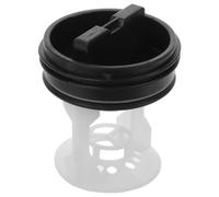 Filtro de Bomba de Desagüe para Lavadora, Tapón Plástico Malla | Recambio para Lavadora de Carga Frontal, Plástico Abs, Instalación Rápida, sin Tornillos, para Mantenimiento y Reparación