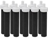 Filtro de botella de agua de repuesto para Brita BB06 compatible con Brita Hard Side y filtro de botella deportiva, sin BPA (paquetes de 10 A)