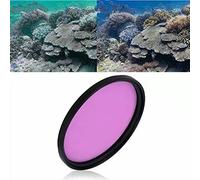 Filtro de Buceo Amarillo púrpura Rojo de 67 mm a Todo Color (Color : Purple)