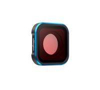 Filtro de Buceo Submarino Compatible con GoPro Hero 13/12/11/11 Mini/10/9 - Lente de Metal y Acrílico Negro