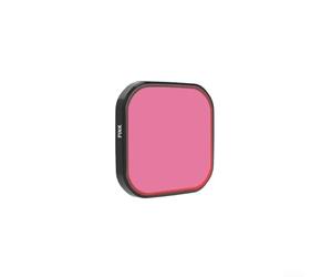 Filtro de buceo submarino para cámara Insta360 For-Ace Pro 2, kit de lentes de vidrio de instalación rápida en rosa, rojo y morado para esnórquel y para fotografía de aguas profundas de hasta 25 m