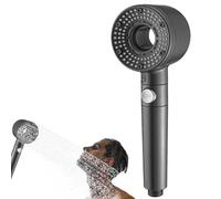 Filtro De Cabezal De Ducha De Mano - Unidad De Pulverización De Alta Fuerza, De Enjuague Multimodo | Soporte Ajustable, Soporte De Limpieza De Baño Con Manguera Larga Para Lavado Diario, Modo