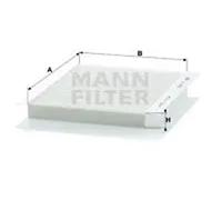 Filtro de cabina bajo la consola central Filtro de partículas CU 2422 para FIAT
