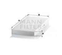 Filtro, aire habitáculo MANN-FILTER CU 4054