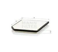 Filtro de cabina Comp. motor, lado acompañante, bajo la tapa depósito agua