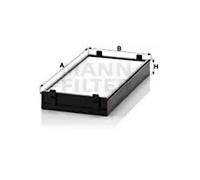 MANN-FILTER CU 2941-2 Filtro de aire de cabina (set de 2) - para Automóviles + Vehículos de transporte