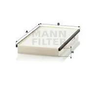 Filtro de cabina Comp. motor, lado acompañante, bajo la tapa depósito agua