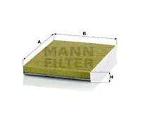 MANN-FILTER Filtro, aire habitÃ¡culo para VOLKSWAGEN: Golf, Polo, Bora, New Beetle, Lupo & AUDI: A3, TT, S3 & SKODA: Octavia (Ref: FP 2862)