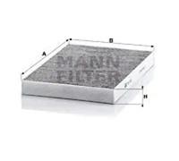 Filtro de cabina Comp. motor, lado acompañante, bajo la tapa depósito agua
