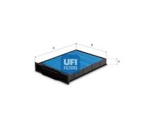 Filtro de cabina con efecto bactericida 34.201.00 UFI para RENAULT MEGANE II