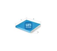 Filtro de cabina con efecto bactericida 34.288.00 UFI para SMART RENAULT