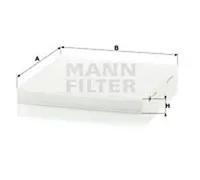 Filtro de cabina debajo de la guantera Filtro de partículas CU 2132 MANN-FILTER