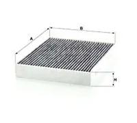 Filtro, aire habitáculo MANN-FILTER CUK 28 001