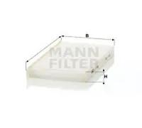 MANN-FILTER CU 21 005-2 Filtro de aire de cabina (set de 2) - para Automóviles + Vehículos de transporte