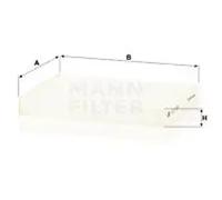 MANN-FILTER CU 21 009 Filtro de aire de cabina - para Automóviles + Vehículos de transporte