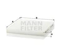 Filtro de cabina detrás de la guantera Filtro de partículas CU 22 010 para ISUZU