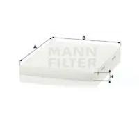 Filtro de cabina detrás de la guantera Filtro de partículas CU 23 010 para KIA