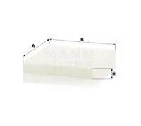 Filtro de cabina detrás de la guantera Filtro de partículas CU 23 019 para KIA