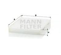 Filtro de cabina detrás de la guantera Filtro de partículas CU 26 001