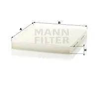 MANN-FILTER CU 27 008 Filtro de aire de cabina - para Automóviles + Vehículos de transporte