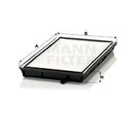 MANN-FILTER CU 2835 Filtro de aire de cabina - para Automóviles + Vehículos de transporte