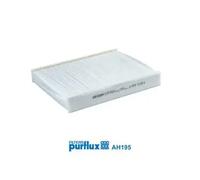 Filtro de cabina Filtro antipolen AH195 PURFLUX para FORD FIESTA V FUSION