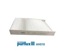 PURFLUX Filtro de habitáculo AH518 Filtro antipolen Altura: 34 Ancho: 298 Longitud: 208 Compatible con MERCEDES-BENZ VITO Furgón W447 VITO Tourer W447 Sprinter 3.5-t Tourer Bus 907, B907 Clase V W447