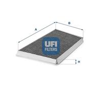 Filtro de cabina Filtro de carbón activado 54.131.00 UFI para MERCEDES-BENZ CLK
