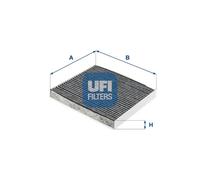 Filtro de cabina Filtro de carbón activado 54.271.00 UFI para MAZDA 6 Hatchback
