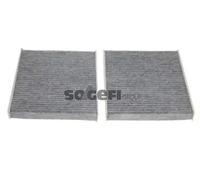 Filtro de cabina Filtro de carbón activado AHC336-2 PURFLUX para ALPINA BMW