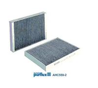 Filtro de cabina Filtro de carbón activado AHC559-2 PURFLUX para MERCEDES-BENZ