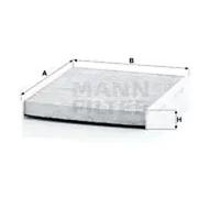 Filtro de cabina Filtro de carbón activado CUK 26 021 MANN-FILTER para SEAT VW