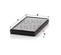 MANN-FILTER Filtro, aire habitÃ¡culo para BMW: SÃ©rie 7 & ALPINA: B7 & ROLLS-ROYCE: Phantom (Ref: CUK 3124-2)