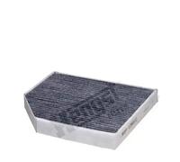 Filtro de cabina Filtro de carbón activado E2948LC HENGST FILTER para AUDI