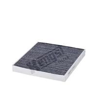 Filtro de cabina Filtro de carbón activado E2998LC HENGST FILTER para VW SEAT